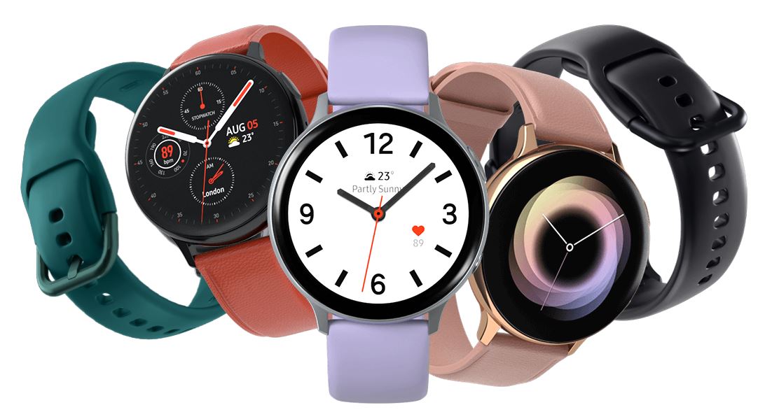 Chytré hodinky SAMSUNG Galaxy Watch Active 2  R830 Aluminium 40mm Silver stříbrný silver