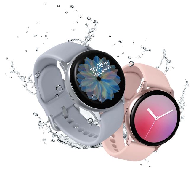 Chytré hodinky SAMSUNG Galaxy Watch Active 2  R830 Aluminium 40mm Silver stříbrný silver