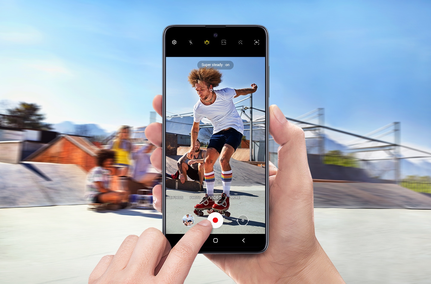 Mobilní telefon SAMSUNG Galaxy A51 SMA515F DualSIM bílý white