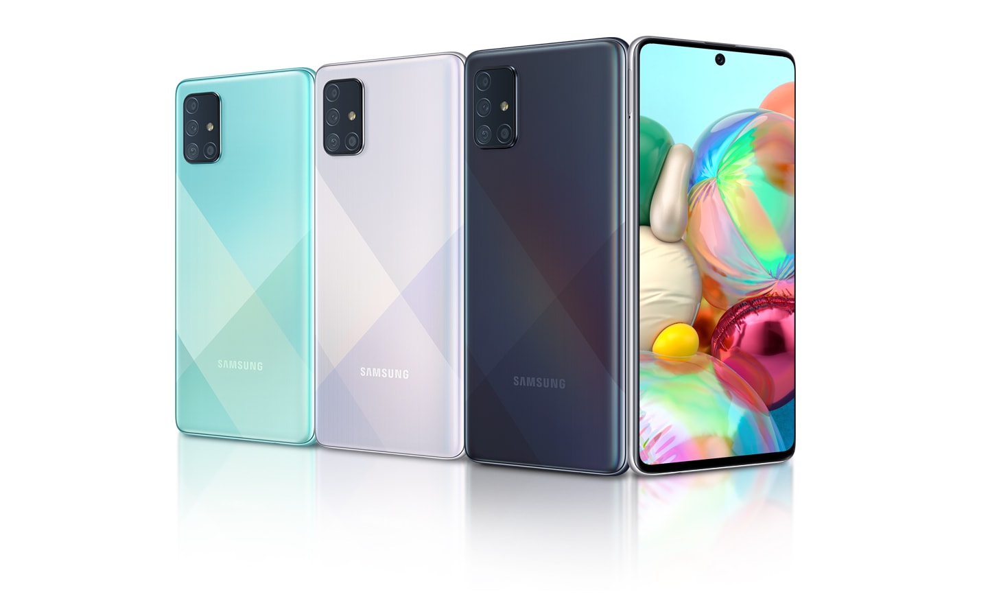Mobilní telefon SAMSUNG Galaxy A71 SMA715F DualSIM černý black