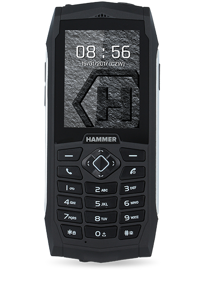 Mobilní telefon MYPHONE HAMMER 3 stříbný silver
