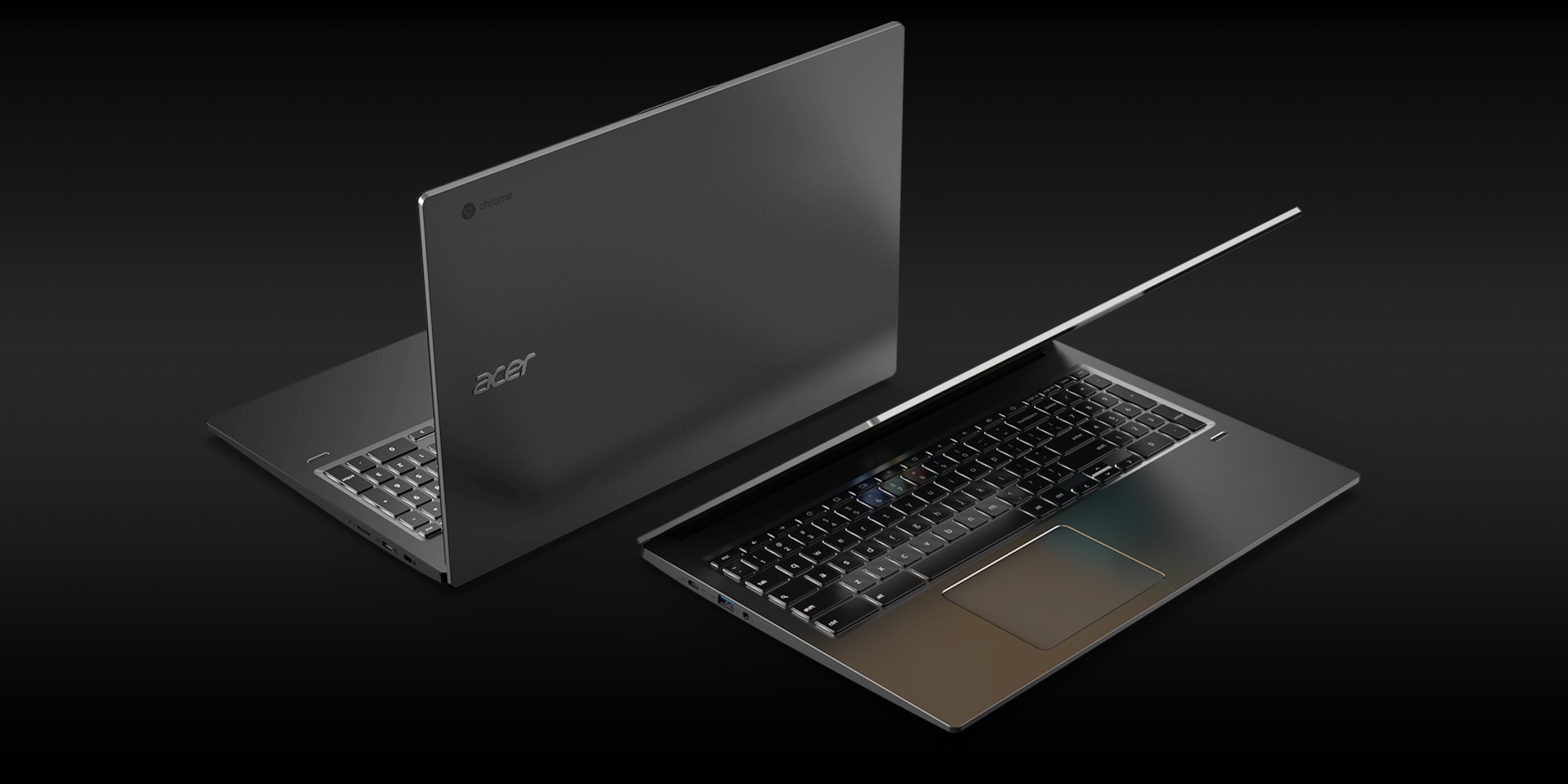 Notebook ACER Chromebook 715 CB7151WT37RH šedý gray