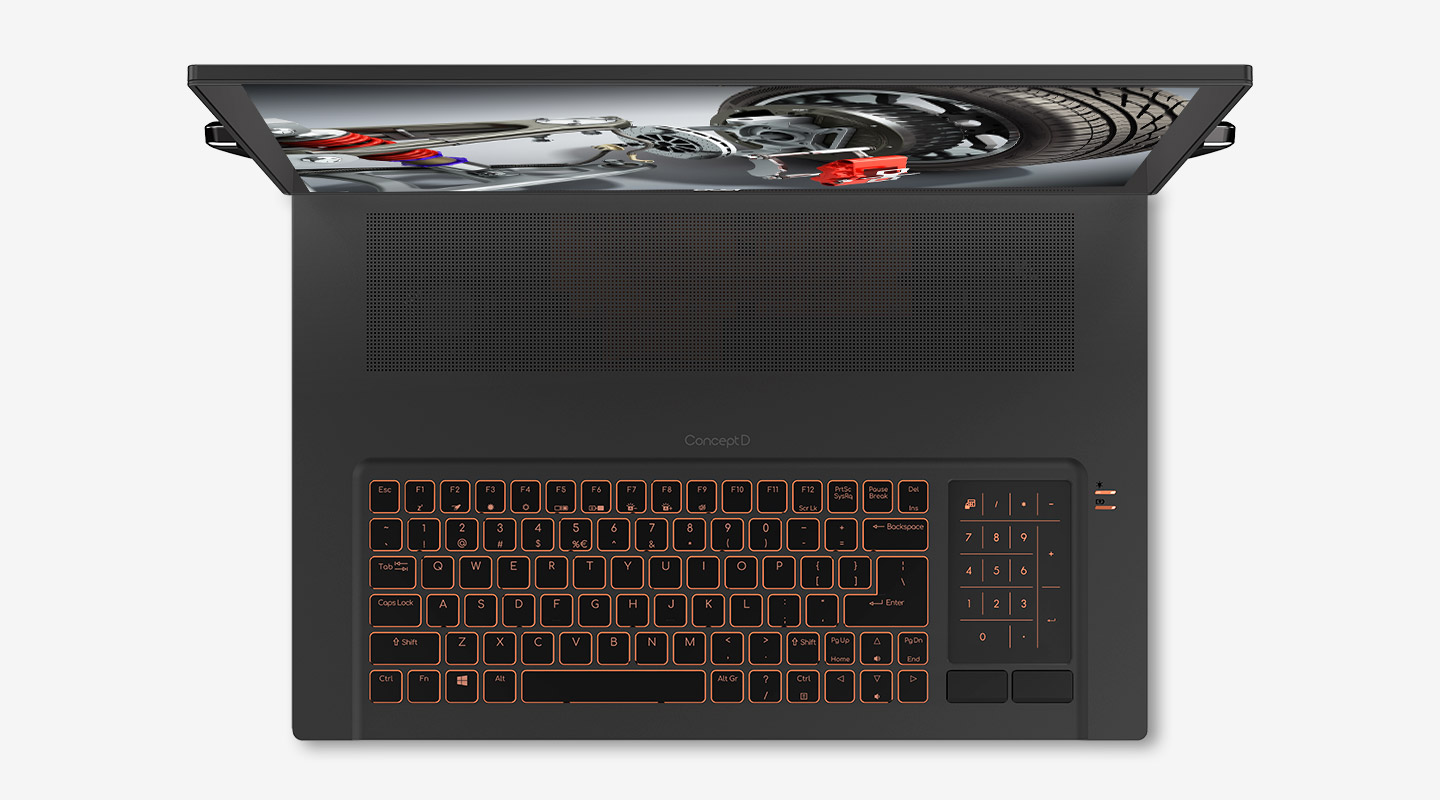 Notebook ACER ConceptD 9 Pro CN91771P černý black