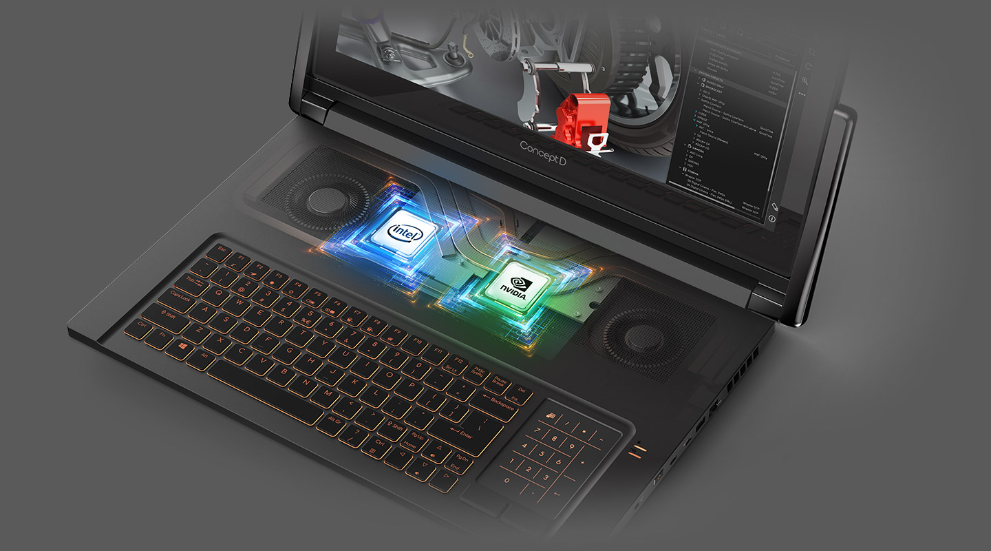 Notebook ACER ConceptD 9 Pro CN91771P černý black