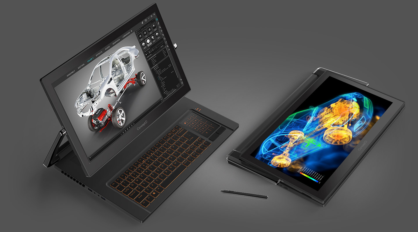 Notebook ACER ConceptD 9 Pro CN91771P černý black