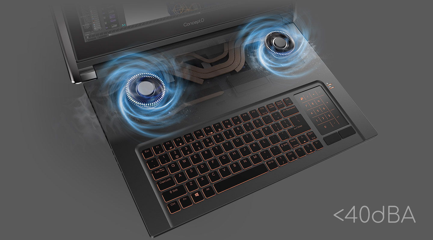 Notebook ACER ConceptD 9 Pro CN91771P černý black