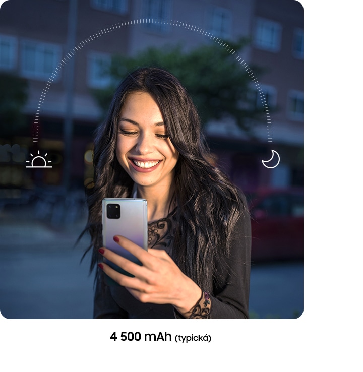 Mobilní telefon SAMSUNG Note 10 Lite stříbrný silver