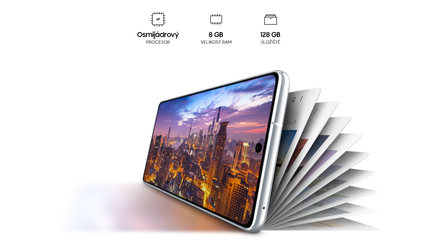 Mobilní telefon SAMSUNG Galaxy S10 Lite modrá blue