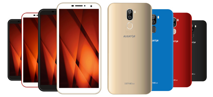 Mobilní telefon ALIGATOR S5710 zlatá gold