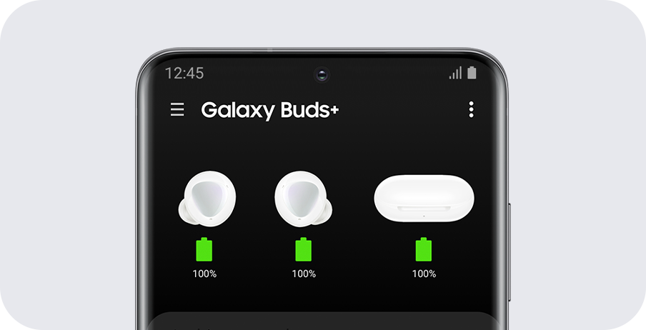 Sluchátka SAMSUNG Galaxy Buds+ černý black