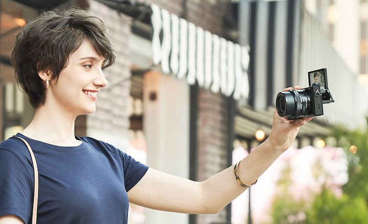Kompaktní fotoaparát SONY A6100Y ILCE černý black