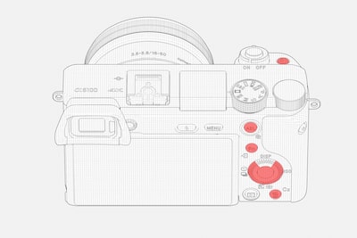 Kompaktní fotoaparát SONY A6100Y ILCE černý black