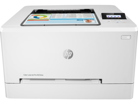 Tiskárna HP Color LaserJet Pro M254nw bílá white