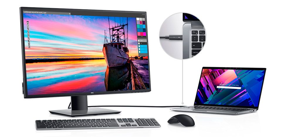 27 LED monitor DELL Ultrasharp U2720Q