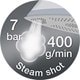 Parní generátor BRAUN IS 7155WH stříbrná silver