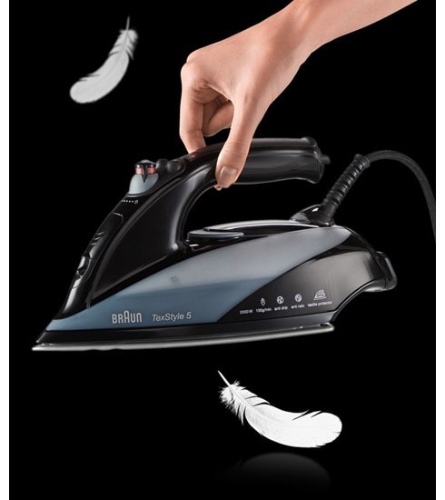 Žehlička napařovací BRAUN TS 545 E černá black