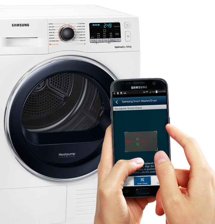 Sušička SAMSUNG DV80M50102W bílá white