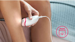 Epilátor PHILIPS BRE25500 bílá white