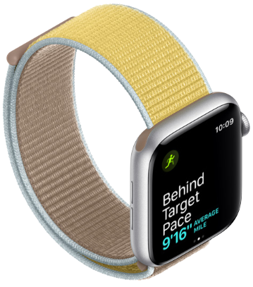 Chytré hodinky APPLE Watch S5 40mm stříbrnábílá silverwhite