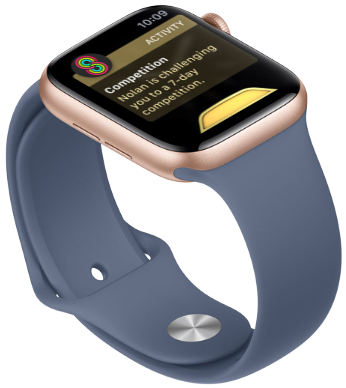 Chytré hodinky APPLE Watch S5 40mm stříbrnábílá silverwhite