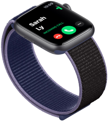 Chytré hodinky APPLE Watch S5 40mm stříbrnábílá silverwhite