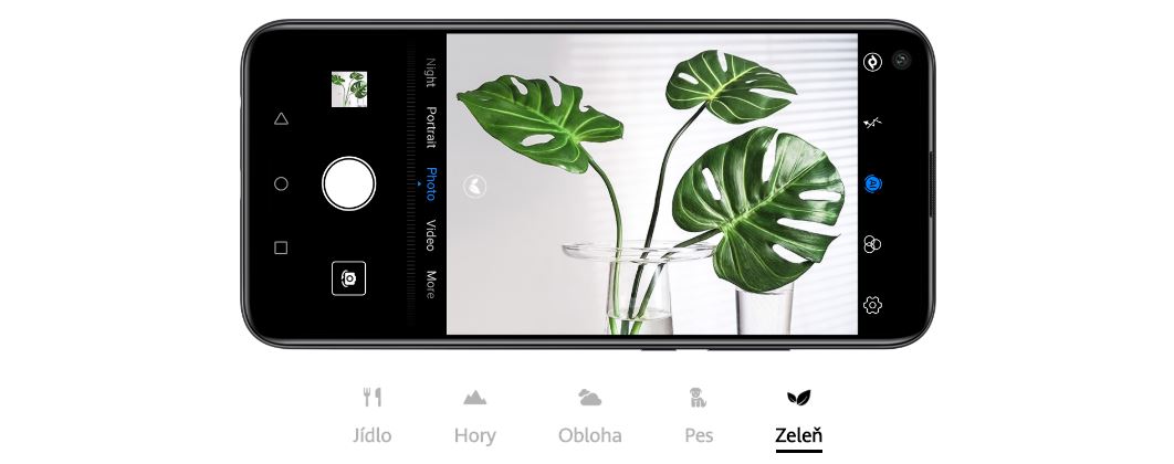 Mobilní telefon HUAWEI P40 Lite E černý black