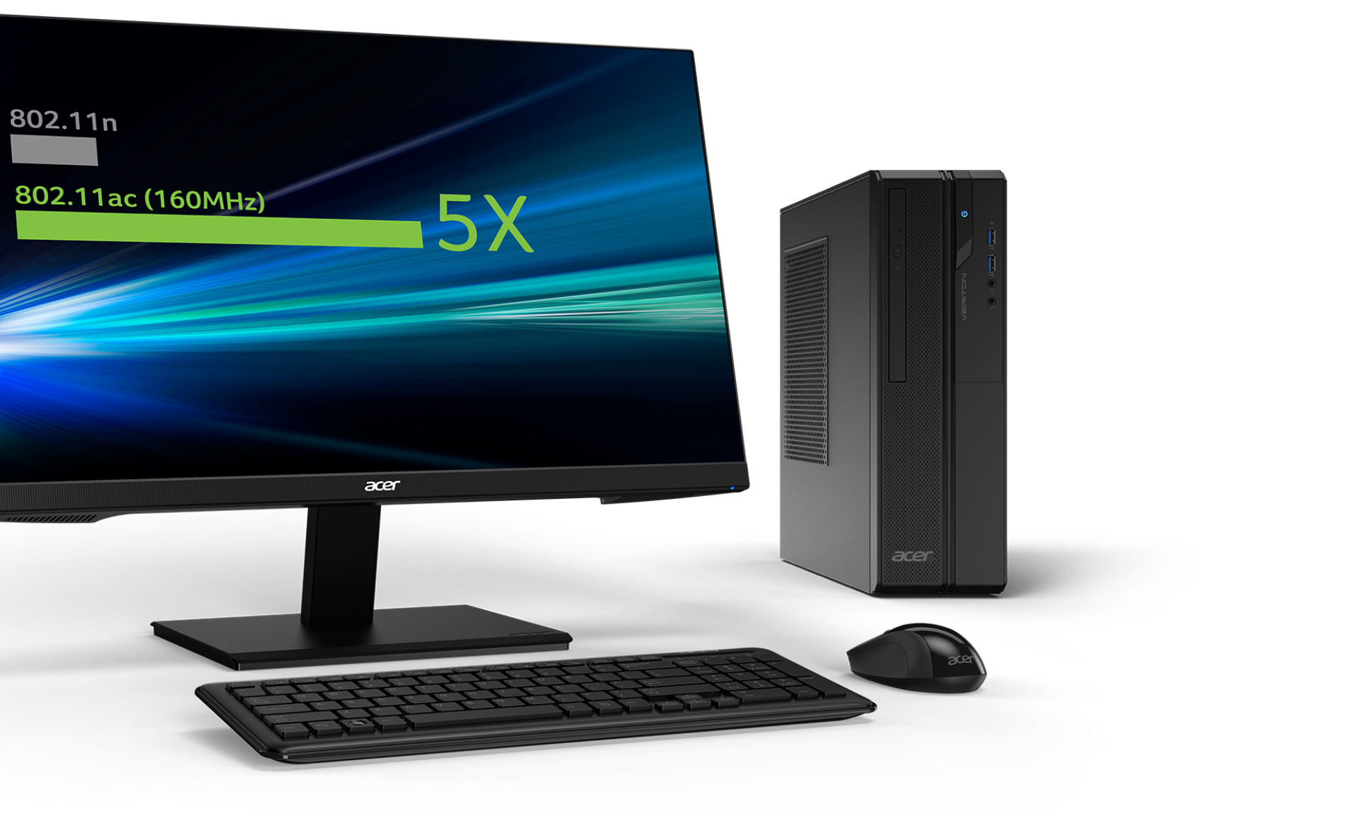 Počítač ACER Veriton EX2620G černý black