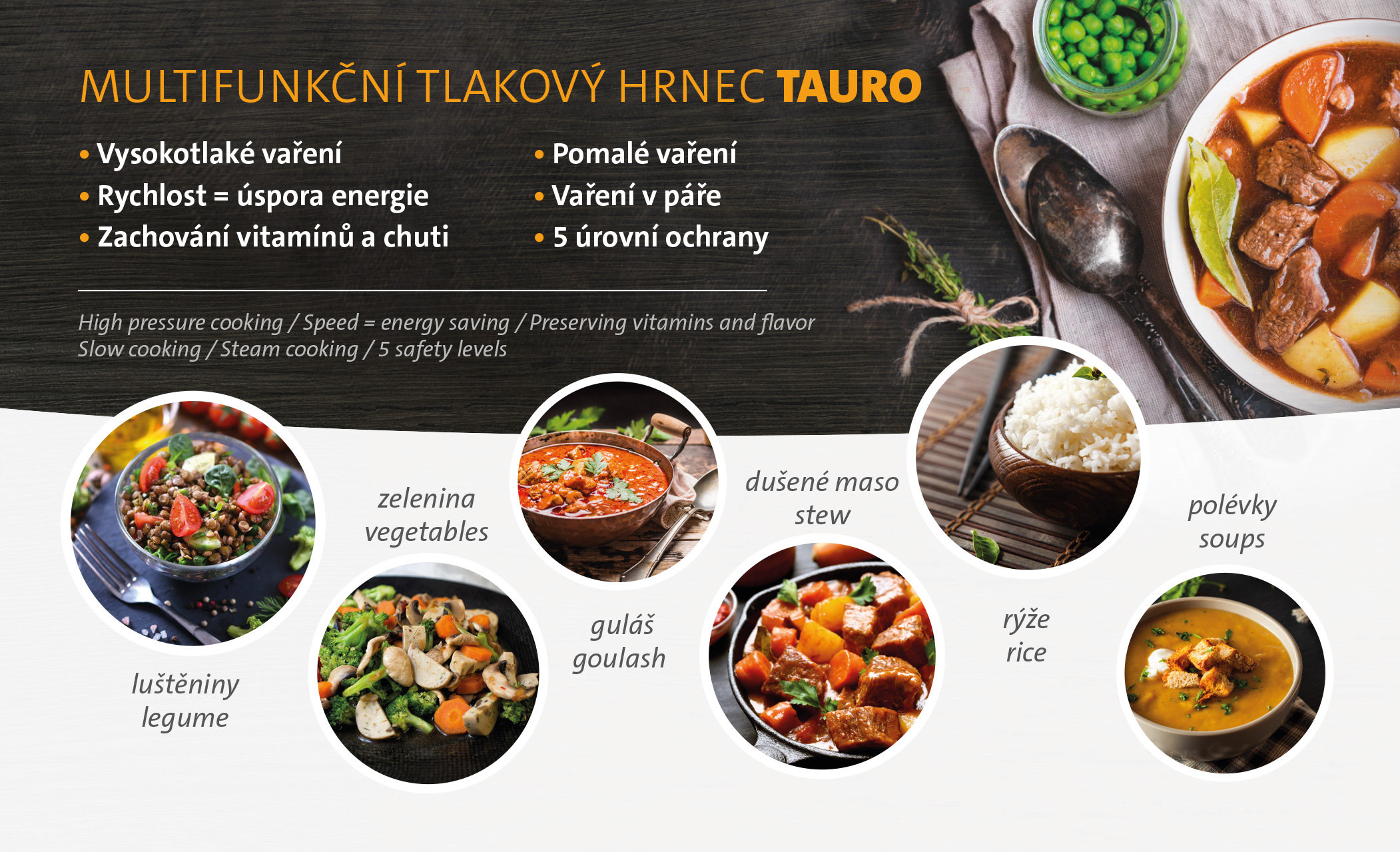 Tlakový hrnec ETA Tauro 2131 90000