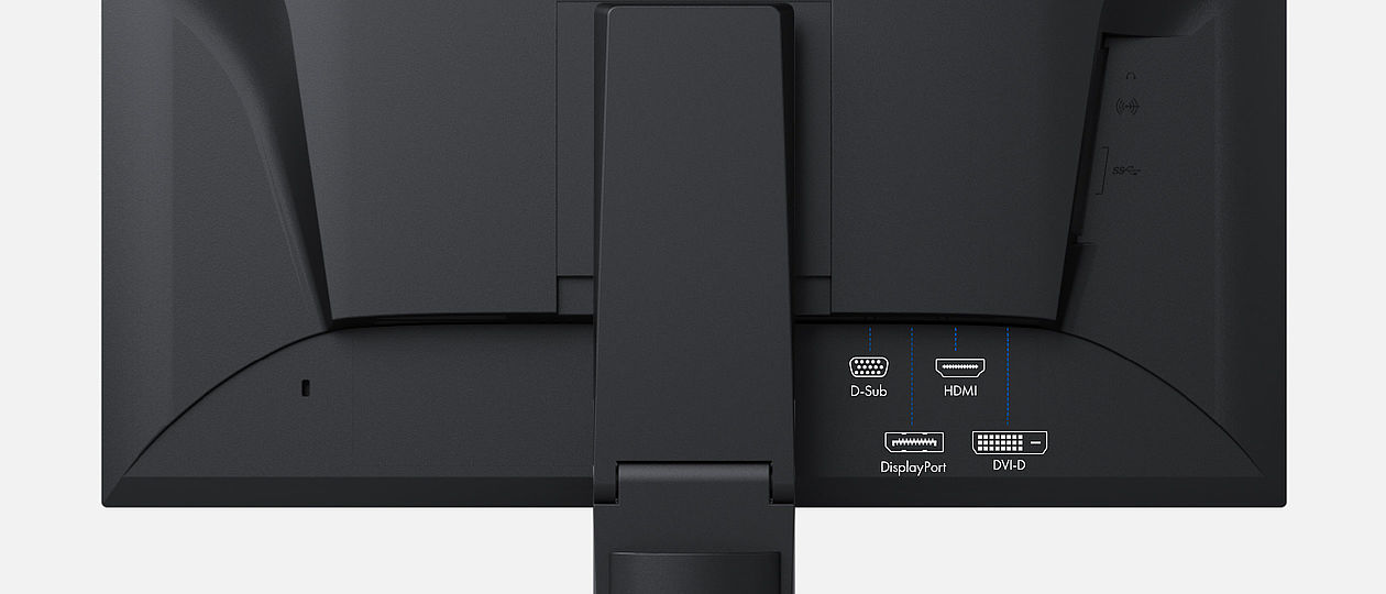 23 LED monitor EIZO 24 LED EV2460 černý black