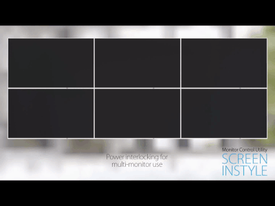 23 LED monitor EIZO 24 LED EV2460 černý black