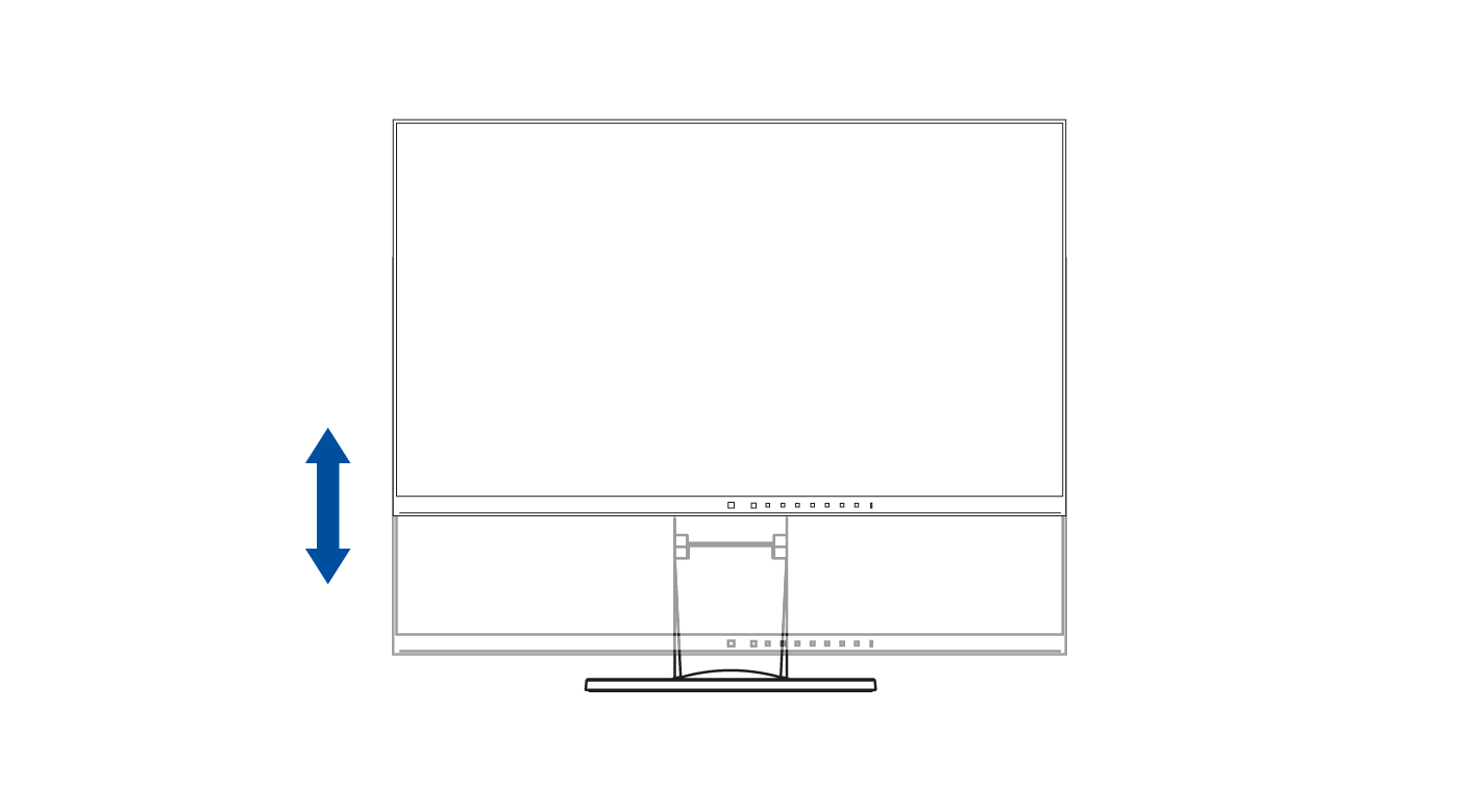 23 LED monitor EIZO 24 LED EV2460 černý black