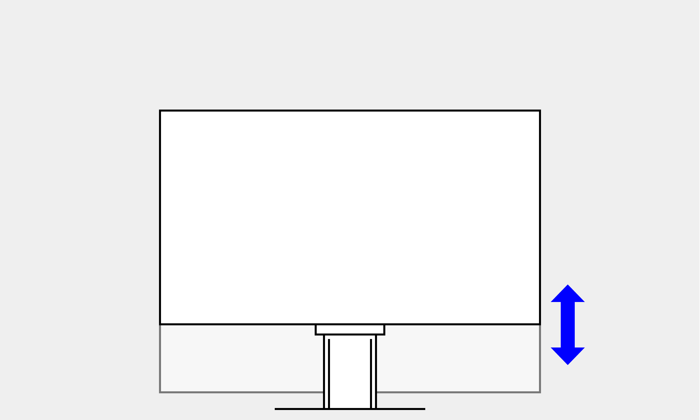 27 LED monitor EIZO 27 LED EV2760 bílý white