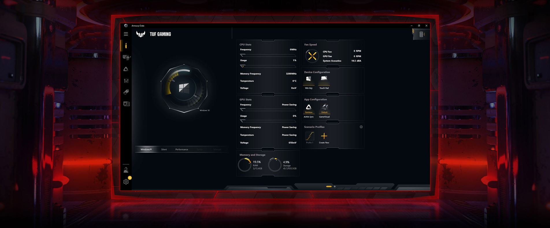 Herní notebook ASUS TUF Gaming A15 FA506IU šedý gray