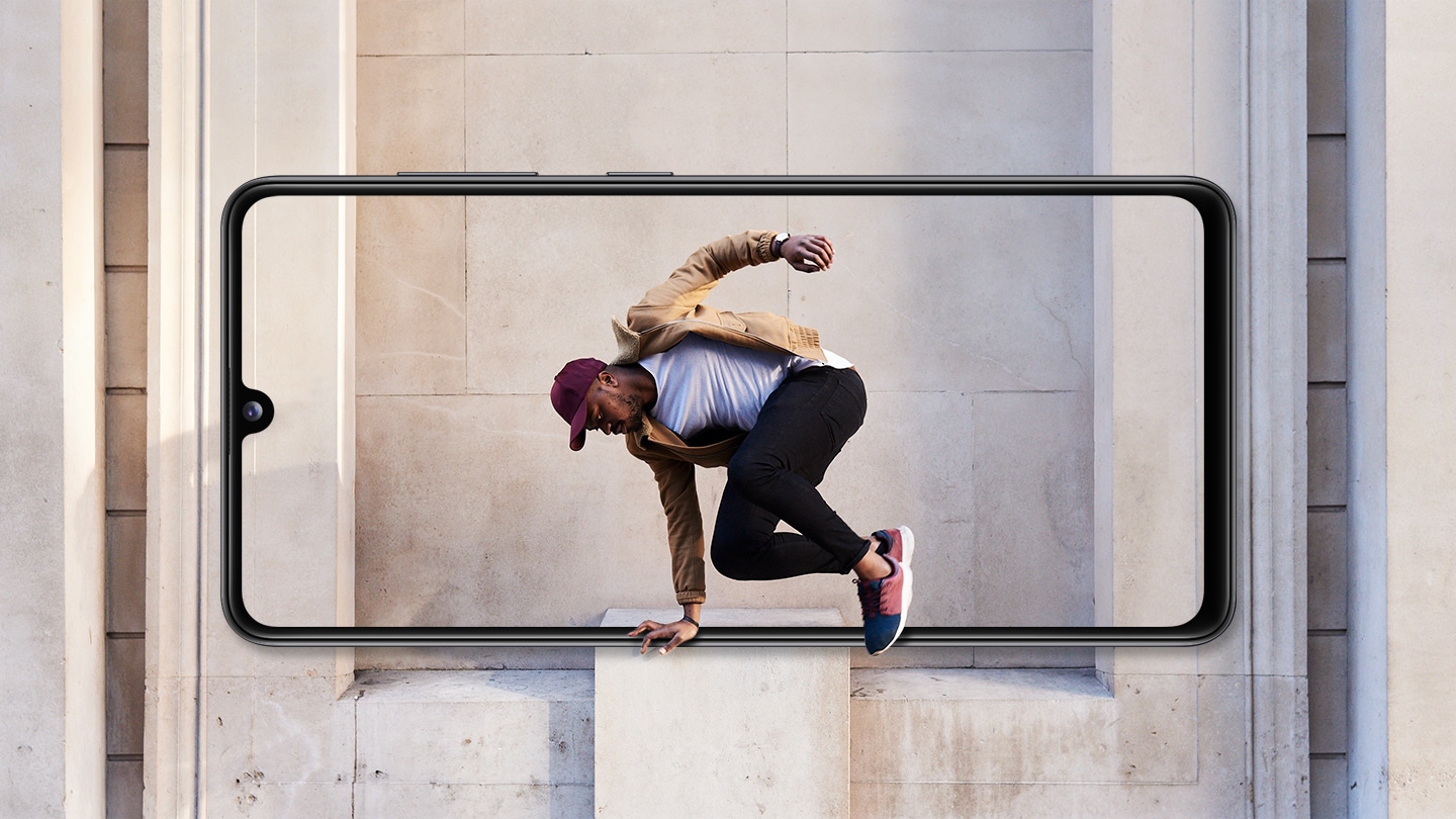 Mobilní telefon SAMSUNG Galaxy A41 modrá blue