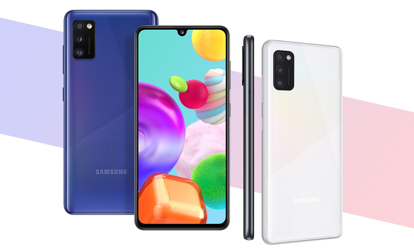 Mobilní telefon SAMSUNG Galaxy A41 modrá blue