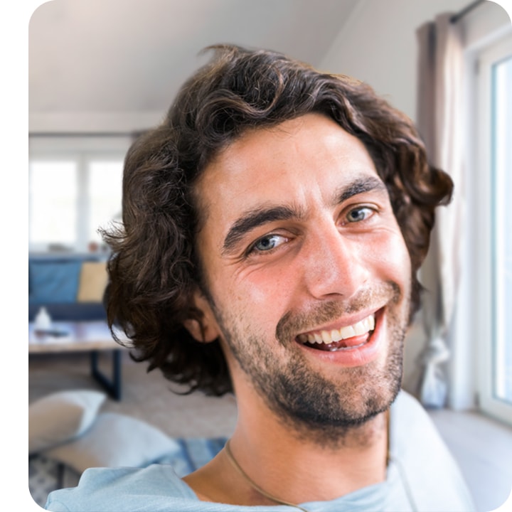 Mobilní telefon SAMSUNG Galaxy A41 modrá blue