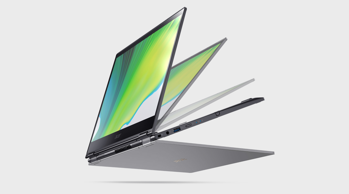 Notebook ACER Spin 5 SP51354N70G7 šedý gray