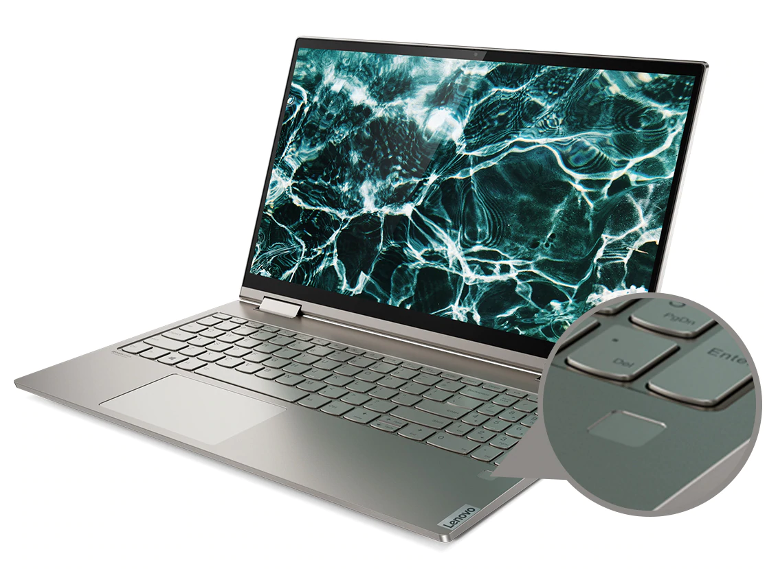 Notebook LENOVO Yoga C74015IML zlatý gold