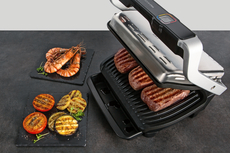 Gril TEFAL GC750D30 Optigrill Elite černánerezová ocel