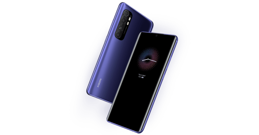 Mobilní telefon XIAOMI Mi Note 10 Lite 6GB128GB fialový purple