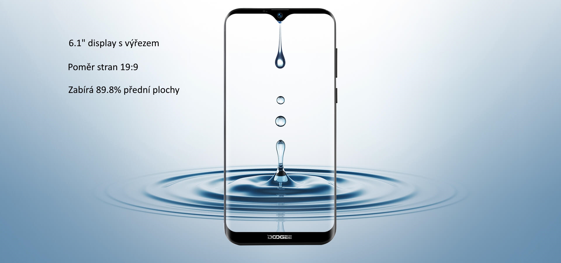 Mobilní telefon DOOGEE X90 1GB16GB zlatá gold