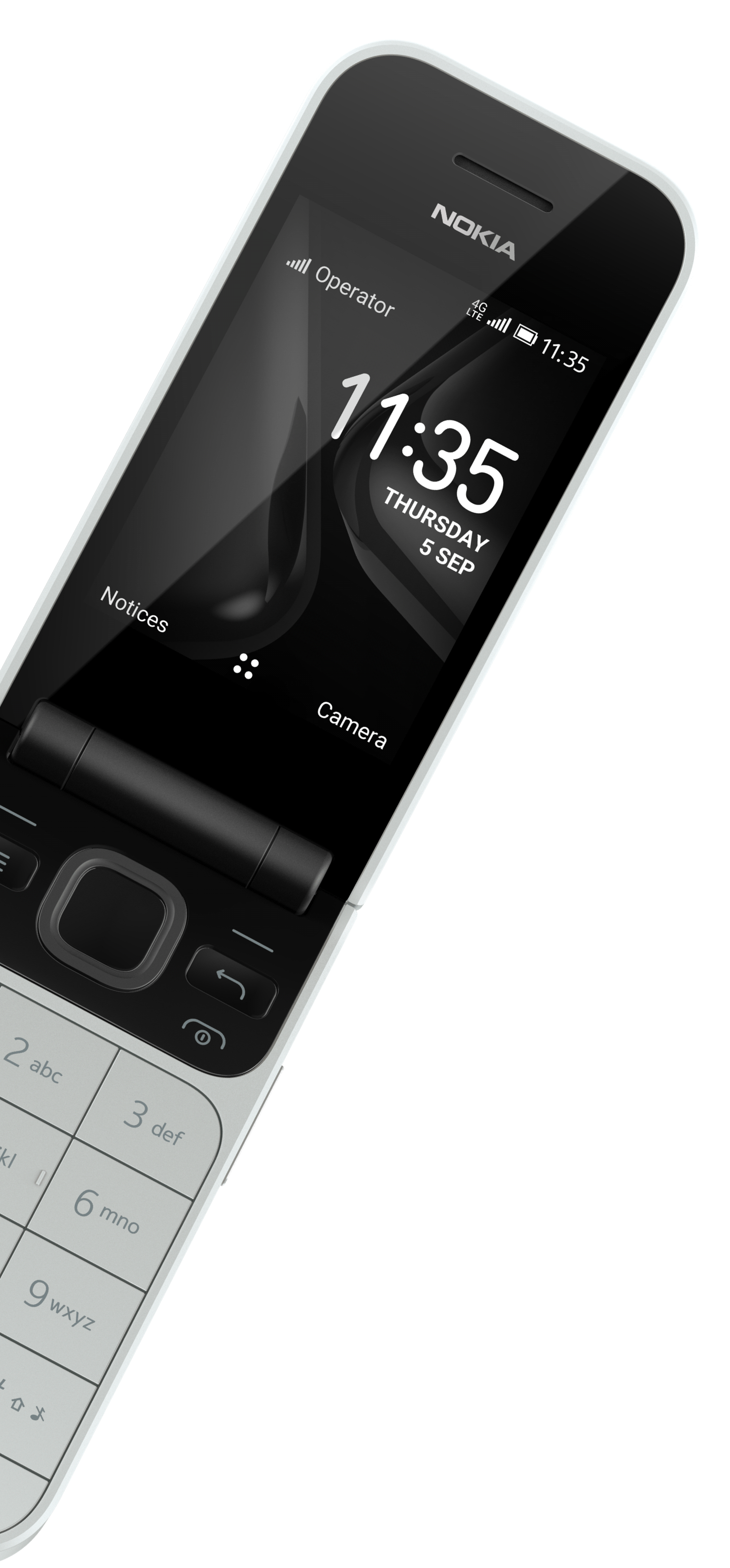 Mobilní telefon NOKIA 2720 Flip Dual SIM černý black