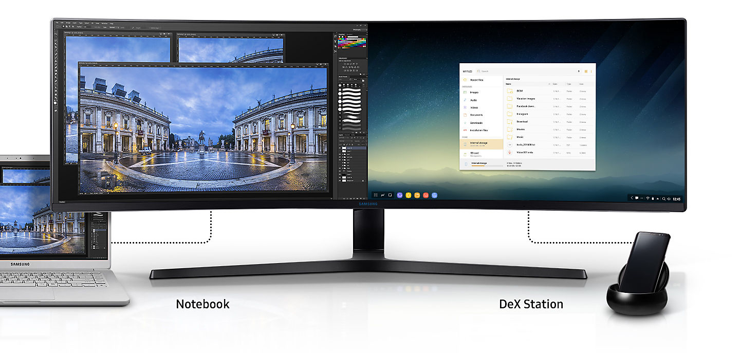 489 LCD monitor SAMSUNG LC49J890DKUXEN