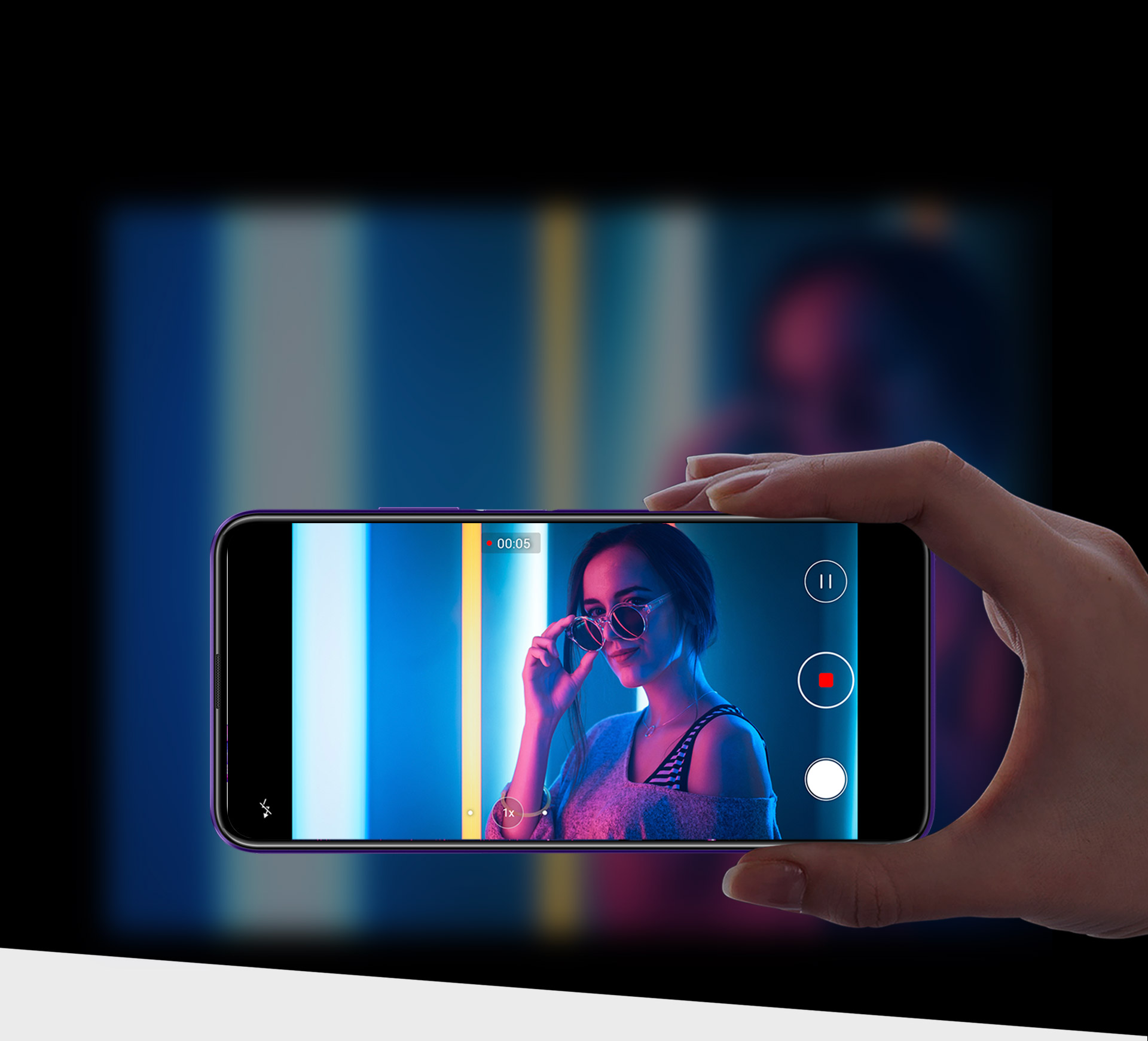 Mobilní telefon HONOR 9X Pro 6GB256GB Dual Sim fialová purple