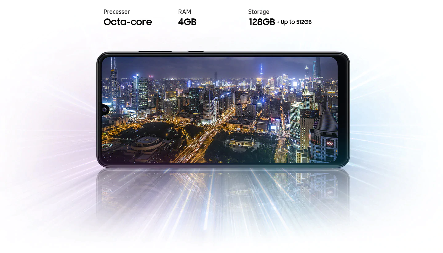 Mobilní telefon SAMSUNG Galaxy A31 SMA315 modrá blue