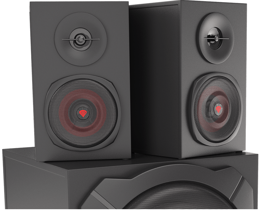 Reproduktory GENESIS HELIUM 610BT černá black