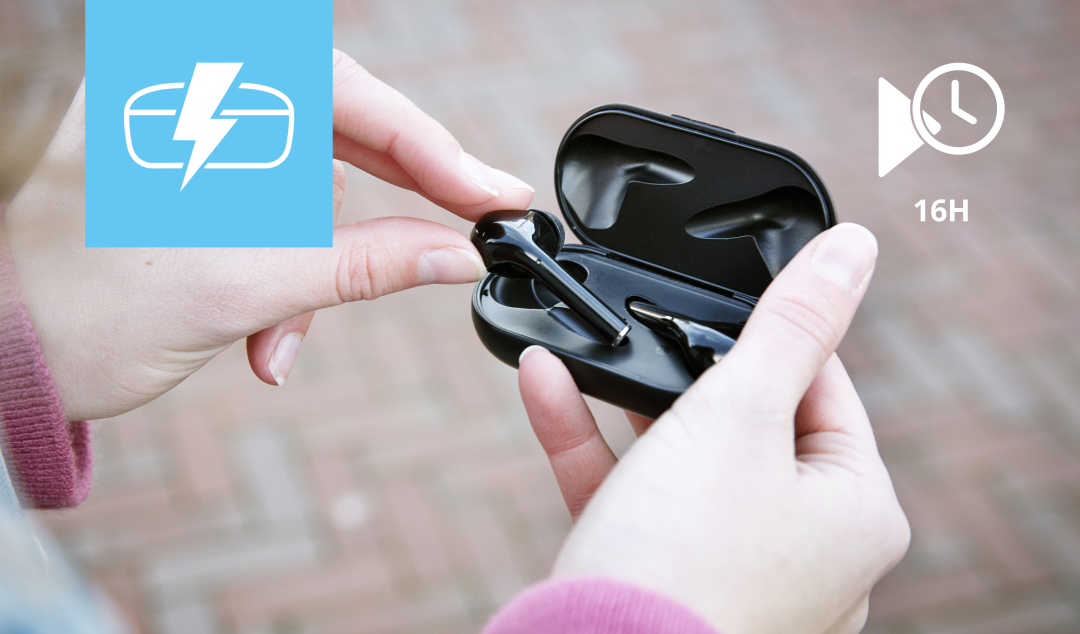 Bezdrátová sluchátka TRUST NIKA TOUCH BLUETOOTH EARPHONE BLK černá black