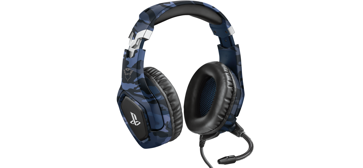 Headset  hlavový most TRUST GXT 488 FORZEB PS4 HEADSET modrá blue