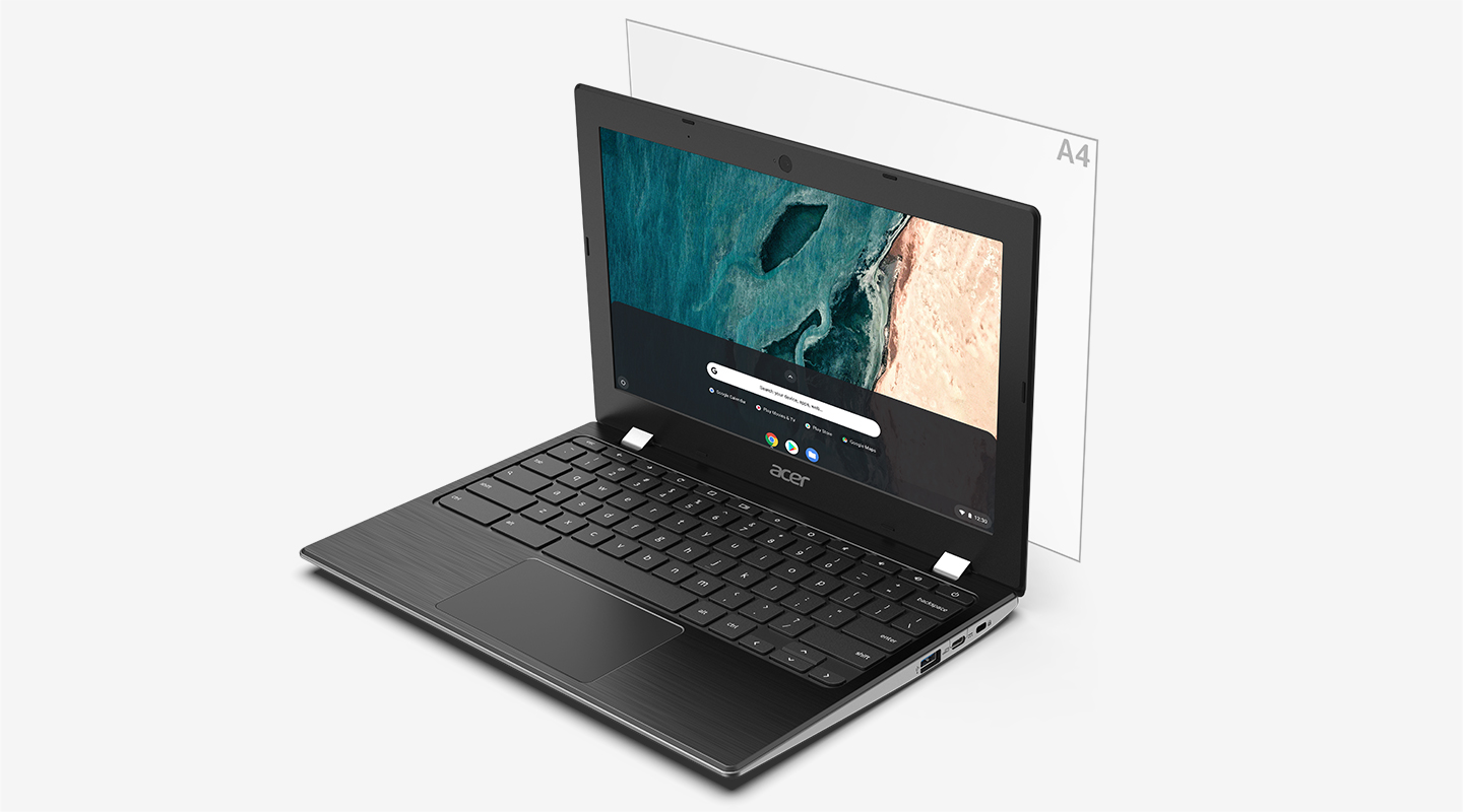Notebook ACER Chromebook 311 CB3119HTC8V9 stříbrná silver