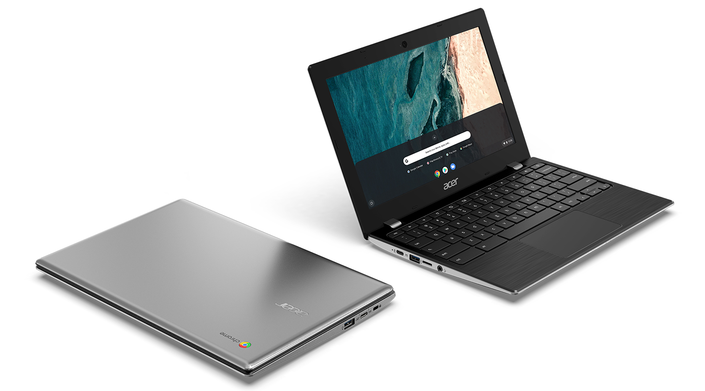 Notebook ACER Chromebook 311 CB3119HTC8V9 stříbrná silver